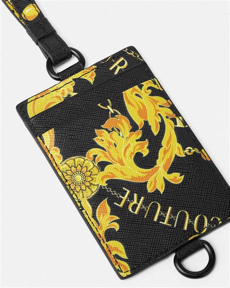 versace versus card holder|Versace vanitas card holder.